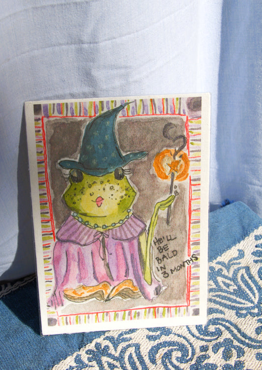 He'll be bald in 3 months - Sally Mae