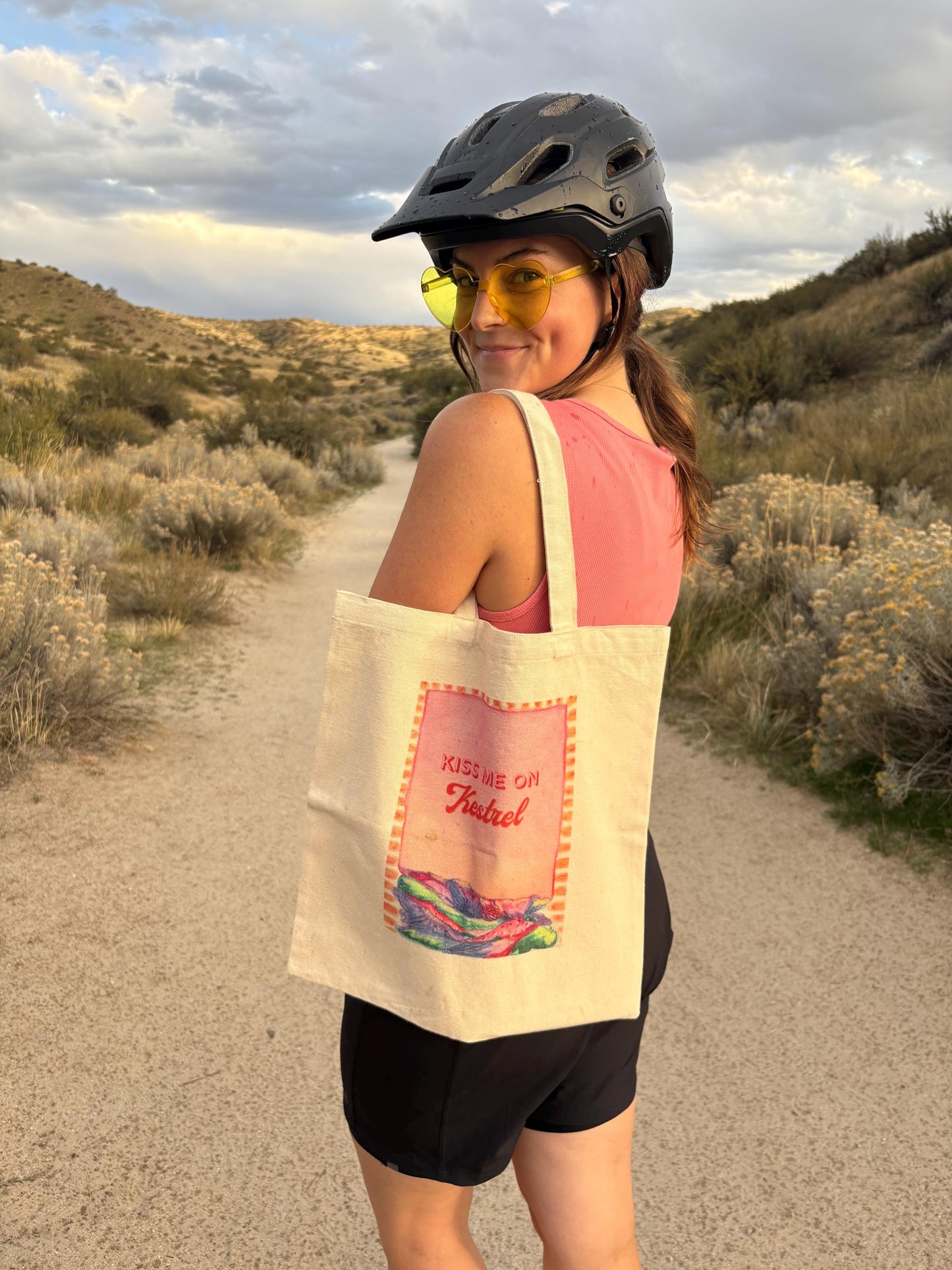 Kiss me on Kestrel - Tote Bag!