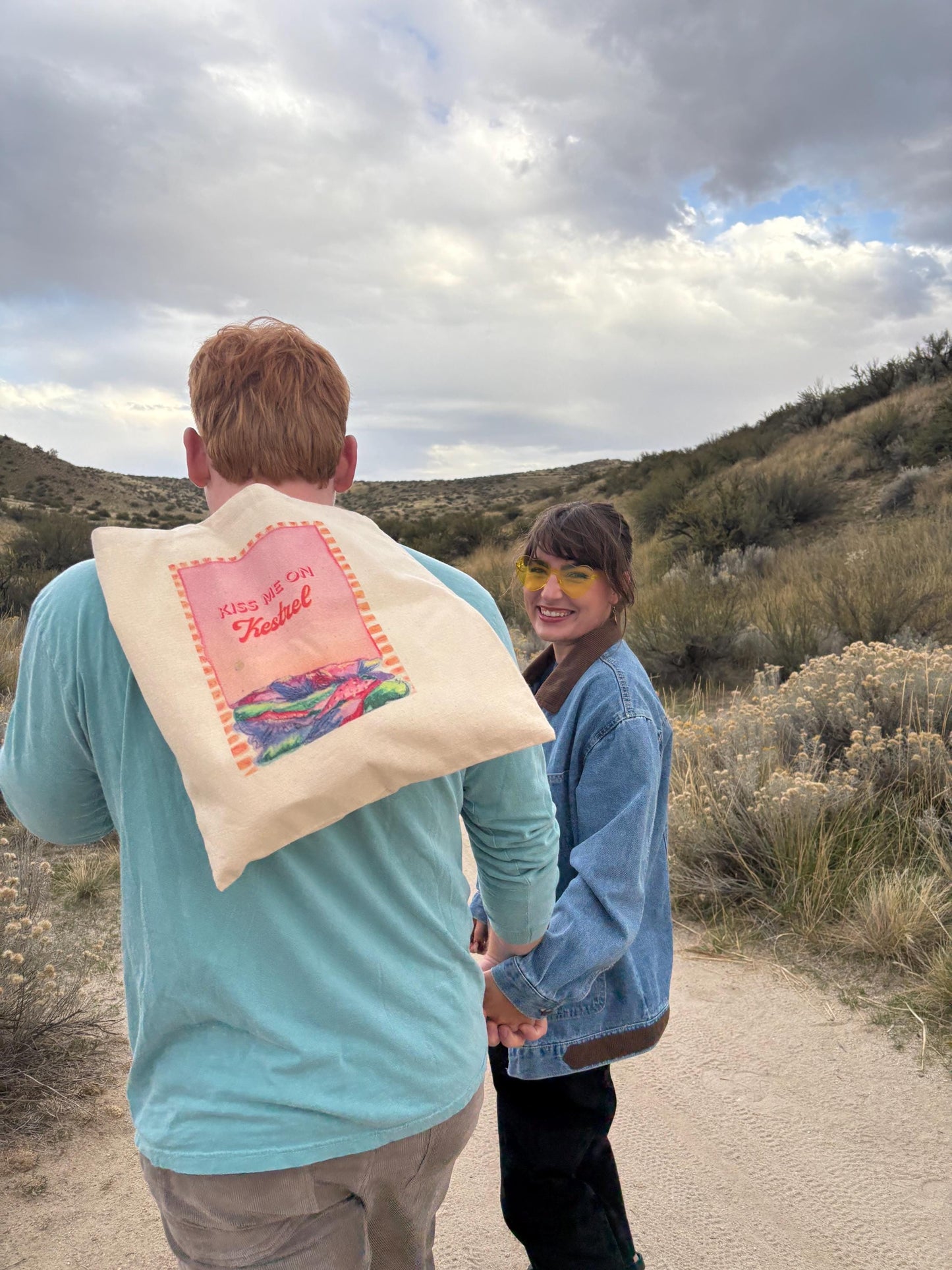 Kiss me on Kestrel - Tote Bag!