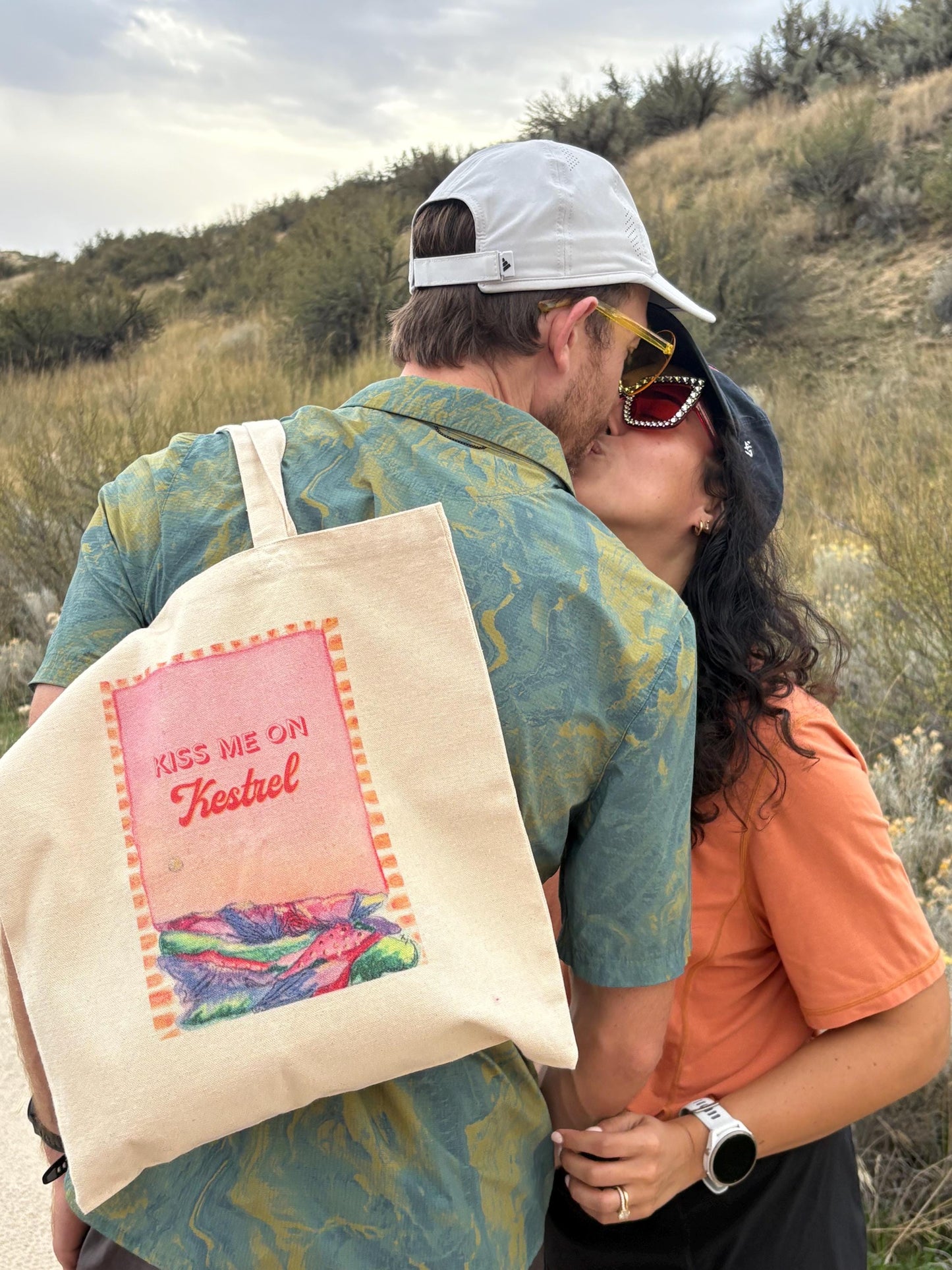 Kiss me on Kestrel - Tote Bag!