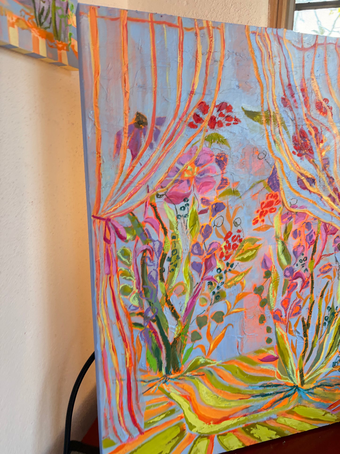 Studio Stripes - Original Mixed Media