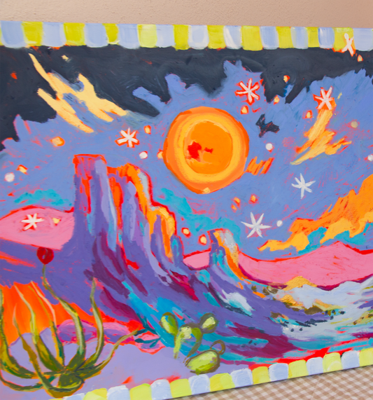 Moab With You - Original Mixed Media