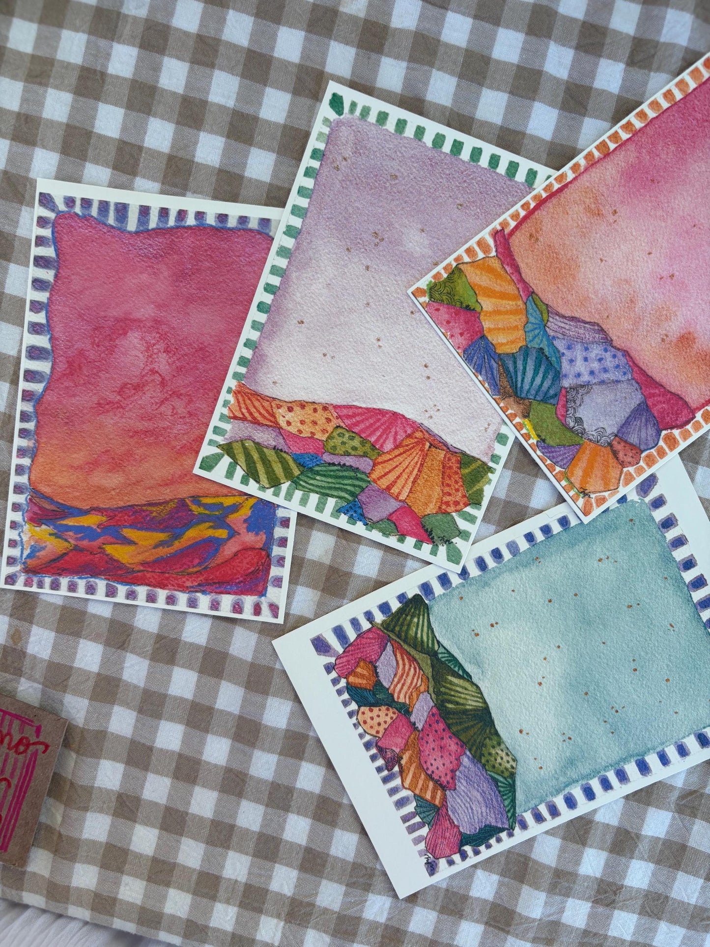 Landscape postcards - set of 5