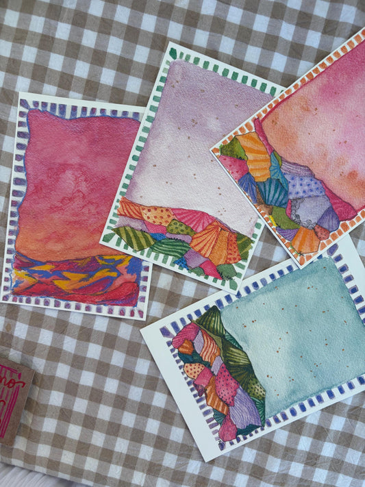 Landscape postcards - set of 5