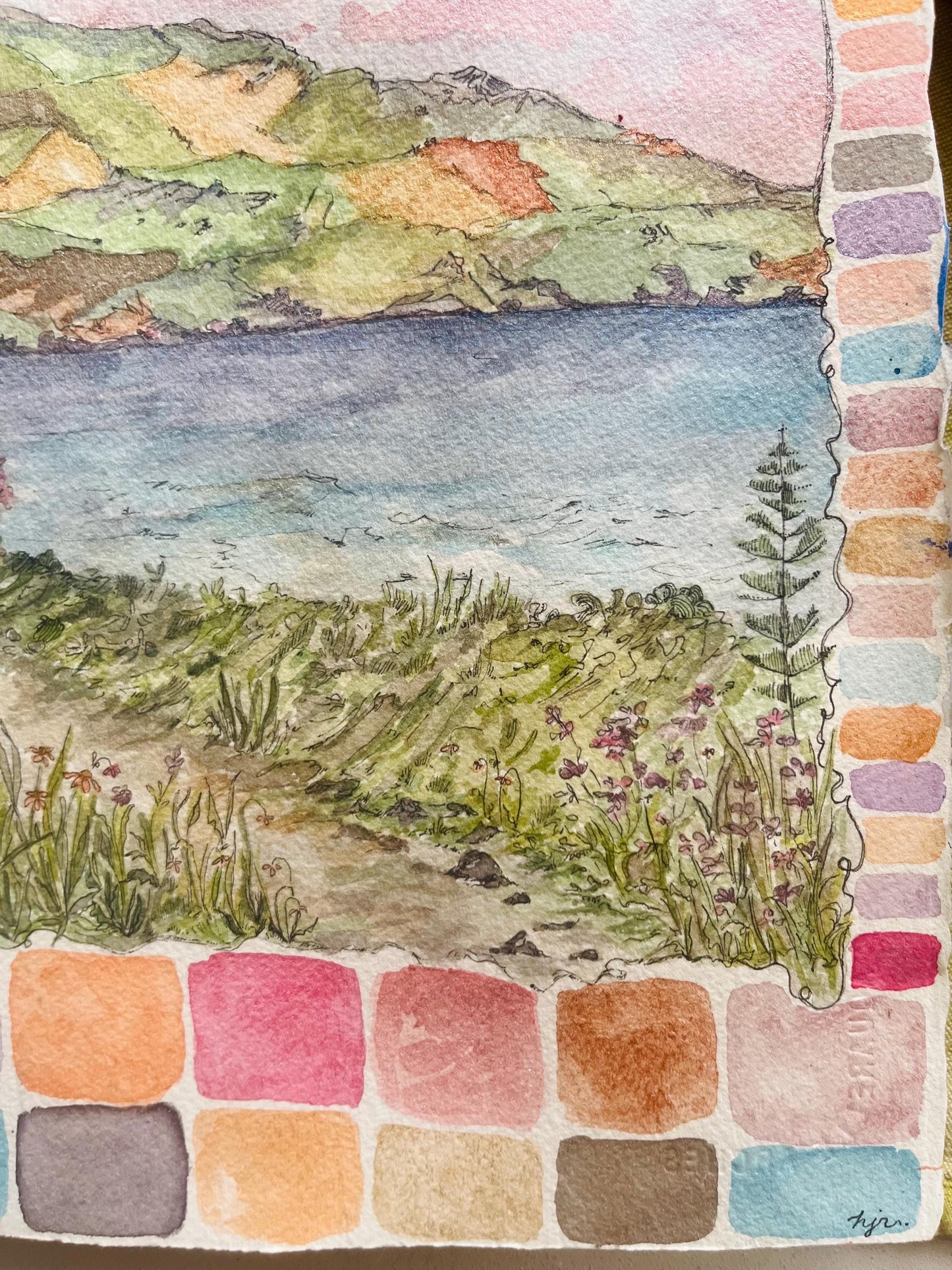 Summer by the sea