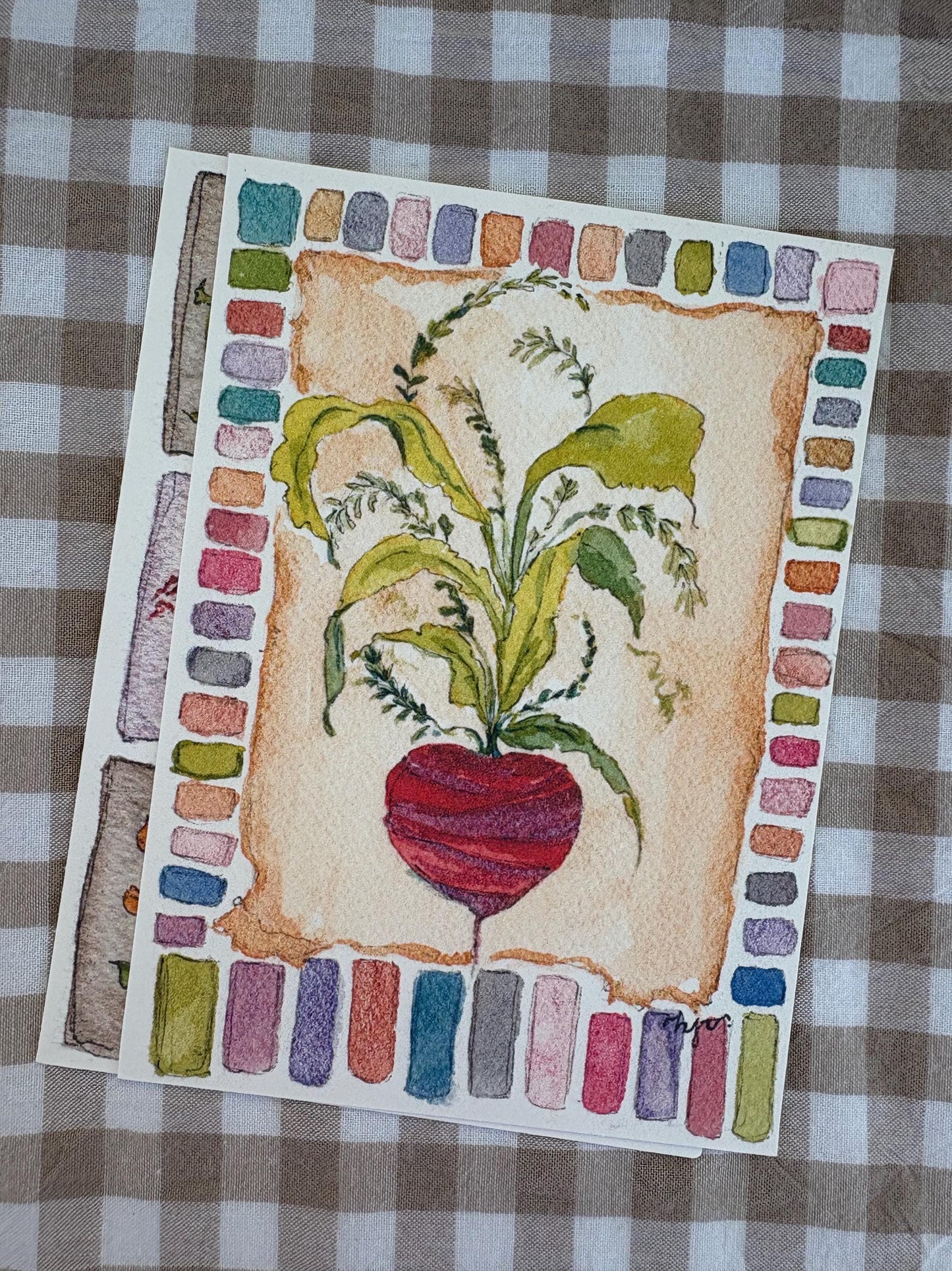 Party Beet - postcard